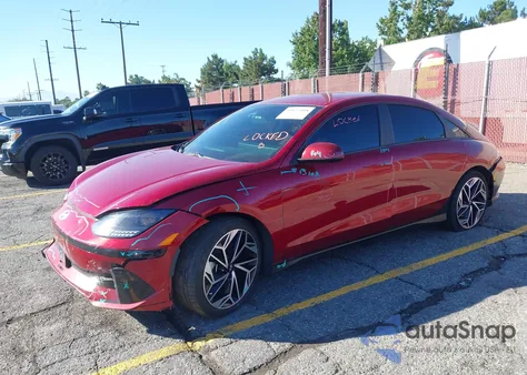 2023 Hyundai Ioniq 6 Sel z USA, uszkodzony, nr VIN KMHM34AA5PA047323